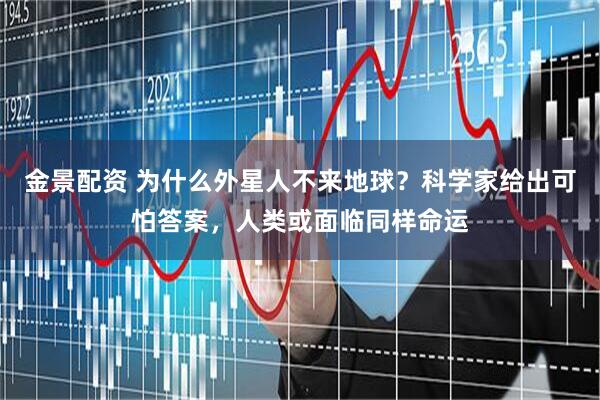 金景配资 为什么外星人不来地球？科学家给出可怕答案，人类或面临同样命运