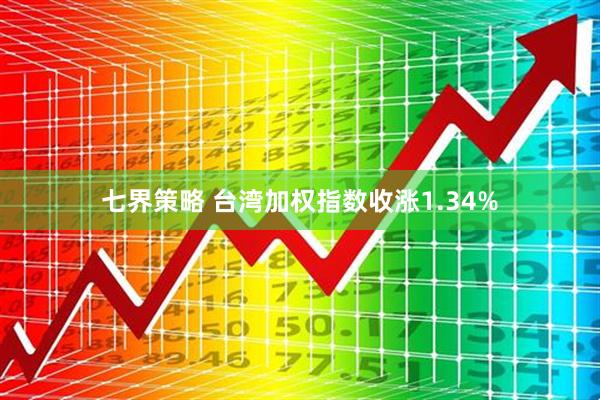 七界策略 台湾加权指数收涨1.34%