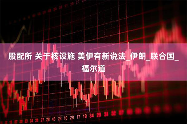 股配所 关于核设施 美伊有新说法_伊朗_联合国_福尔道