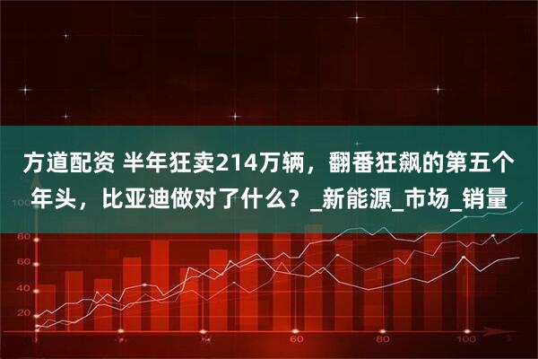 方道配资 半年狂卖214万辆，翻番狂飙的第五个年头，比亚迪做对了什么？_新能源_市场_销量